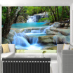 Custom 3D Mural Wallpaper Chinese Style Waterfalls Landscape Background Wall Painting Living Room Bedroom Home Decor Wall Papers