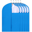 Herb Garden Oxford cloth dust cover storage bag water laundry sorting bag hanging bag medium 5 lake blue