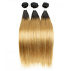 kiss hair 3pcslot silky&soft straight ombre hair 1B27 hair bundle remy Indian virgin human hair