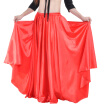 Professional Women Belly Dancing Clothes Full Circle Satin Skirts Flamenco Skirts Plus Size Belly Dance Skirt