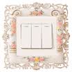 Yuhuaze Yuhuaze soft luminous luminous switch stickers 5 installed creative cartoon switch cover decorative wall stickers socket protective cover
