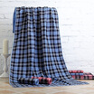 DD Dadong cotton double large plaid square towel towel suit DDWX040 blue