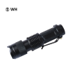 WH Mini Zoomable Waterproof LED Flashlight Portable high bright 1200lm convoy flashlight adjustable torchlight for outdoor sport