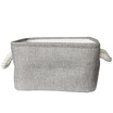 Jing Hui Si Chuang JH0559 storage box snacks underwear storage basket cotton&linen storage box basket small gray