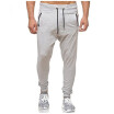 M 3XL Mens Fashion Trousers Cotton Casual Trousers Slim Fitness Running Trousers