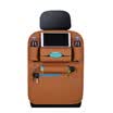 Antarctic nanJiren car storage bag car folding table set car seat back storage bag upgrade version hanging bag storage bag coffee color