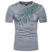 Summer Mens Casual Short Sleeve Printed T Shirt