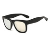 Men Big Frame Simple Stylish Sunglasses Women Gradient Lens Square Eyeglasses