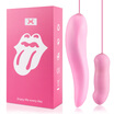COC Egg Warming Pulse Tongue Double Shock Female Masturbation Simulator thrusting AV Vibrator Orgasm Waterproof Adult Appeal Sex Products