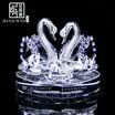 AISENSI car perfume car perfume seat swan crystal ornaments Yang Tian Gao Ge purple