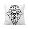 Religion Christianity Cross Skull Square Throw Pillow Insert Cushion Cover Home Sofa Decor Gift