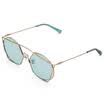 LOHO glasses lifestyle sunglasses female models modern sunglasses men models trend couple models LH04605 green through