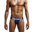 JOCKMAIL Mens Underwear Thong Sexy Belt Cup Double Ding Pants Cotton Sweat Appeal Underwear GAY