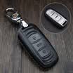 Cheda Pinjili Key Bag New Emgrand Leather Key Set Bo Yue Dihao GS Vision SUV X1 Emgrand GL Borui EV Panda King Kong Car Keychain Smart Three Button Black
