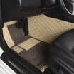 O beautiful AYM all surrounded by wire ring car mat Skoda Hao Rui special warm rice color