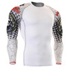 Mens MMA Fitness T Shirts Fashion 3D Tee Wolf Long Sleeve Compression Shirt Bodybuilding Crossfit Brand Clothing Fitness