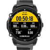 Gason Watch E Series Smart Sports Watch Heart Rate Monitor Waterproof GPS Track Off-Line Payment Compatible with iOS Android System E200 Black