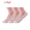 INTERIGHT invisible socks female cotton bottom light shallow mouth seamless lace invisible socks 3 pairs of lace skin code