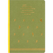 Kinbor 120 sheets of B6 grid hand book hand book notepad square lattice stationery notebook the birds dark green DTB40057