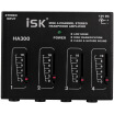 iSK HA300 professional stage portable ear amplifier quad way headphone amplifier headset dispenser