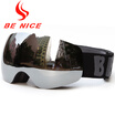 Be Nice Brand Outdoor children skiing goggle with Detachable Dual Layer Anti-Fog Double Lens Ski & Snowboard glasses Snow-4700