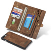 Iphone 66S6 Plus6S Plus Luxury Leather Commerce Multi-function Detachable Wallet Card Clip Cover Phone case