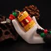Snowland impression car pendant car accessories Detian Buddhist alloy prayer wheel rearview mirror prayer wheel pendant