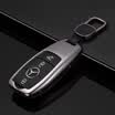 Digaren Mercedes-Benz car key case E-class new E200L E300L E320L Maybach S-class s450l key cover protective shell men&women sky gray fashion braided rope buckle