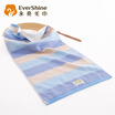 Yongliang towel home textile summer secret face towel fresh gauze towel wash cotton soft absorbent single strip 100g strip 34×74cm blue
