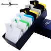 Dancing with wolves socks mens boat socks socks business casual fashion cotton socks mixed colors 6 pairs of gift boxes
