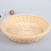 Youjialiangpin Plastic tube imitation rattan storage basket KTV Restaurant household multi-purpose storage basket Y-0131