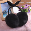 Lovely Rabbit Fur Winter Earmuffs Ear Cache Oreilles Warmers Winter Comfort Earmuffs Warm Winter Earmuffs For Women Girls