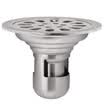 Germany D DZ D688 deodorant round floor drain U-type stainless steel bathroom bathroom six anti-special 10cm specifications deodorant experts