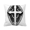 Religion Christianity Belief Church Holy Cross Square Throw Pillow Insert Cushion Cover Home Sofa Decor Gift