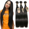 YAVIDA Hair Brazilian Straight Virgin Hair 3 Bundles Unprocessed Virgin Straight hair Tissage Bresilienne Mink Brazilian Hair