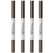 MINISO perfect automatic eyebrow pencil black - 3 sticks