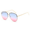 Sunglasses Women Rivet Rimless Fashion Sun Glasses Female Oculos De Sol Feminino Glasses Gafas Lentes Mujer Lunette UV400