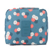 SHOUYOU flower cloth portable travel wash bag travel waterproof storage bag square bag cosmetic bag JD-SN-06 blue flowers