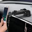 Charm Di MEIDI Car Phone Holder Car Instrument Table Stand Car Suction Cup Multi-function Telescopic Navigation Frame 4012 Silver