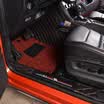 O beautiful AYM all surrounded by silk double-layer bag door car mat Changan cs55 dedicated passion black red