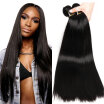 YAVIDA Hair 7A Virgin Peruvian Straight Hair Peruvian Virgin Hair 4 Bundles Weave Bundles Human Hair Extens