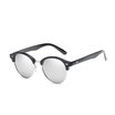 Retro Rivet Polarized Sunglasses Men 2018 Classic Brand Designer Unisex Polarized Sun Glasses Half Frame Oculos Gafas