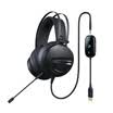 Dareu EH732 virtual 71 channel wire headset game eat chicken headphones casual entertainment headphones black