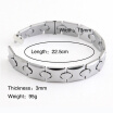 Hpolw Neutral Fashion High Polish Heavy Tungsten Bracelet