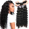 Ishow Hair 3 Bundles Brazilian Deep Wave 8A Brazilian Virgin Remy Hair Brazilian Deep Curly Virgin Hair Weave Cheap Human Hair