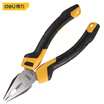 Deli deli plastic handle wire pliers 60th chrome vanadium steel vise multifunctional pliers wire cutters 6 inches DL2006Z