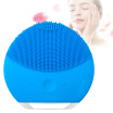 Sonic Facial Cleansing Rechargeable Silicone Brush Heads Pore Dirt Removal Pimple Face Improvement Skin Oil Control Face Clean