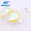 Whale Ergonomic Adult Anti-fog Electroplating Silicone Colorful Swimming Goggles Scuba Snorkeling Diving Mask