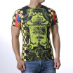 Mens Round Neck Short Sleeves Personality Printed T-shirts