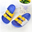 New 2018 fashion buckle baby childrens slippers cute cartoon slippers summer boys girls beach slippers home kids shoes